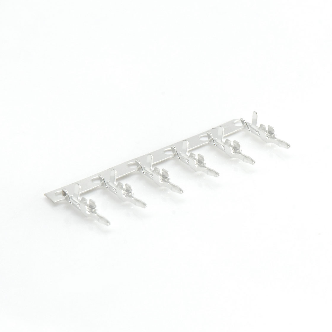 B2001板对板连接器Pitch 2.00mm 180°立插式基板端子AWG#24-#28（板孔0.90mm） 镀亮锡