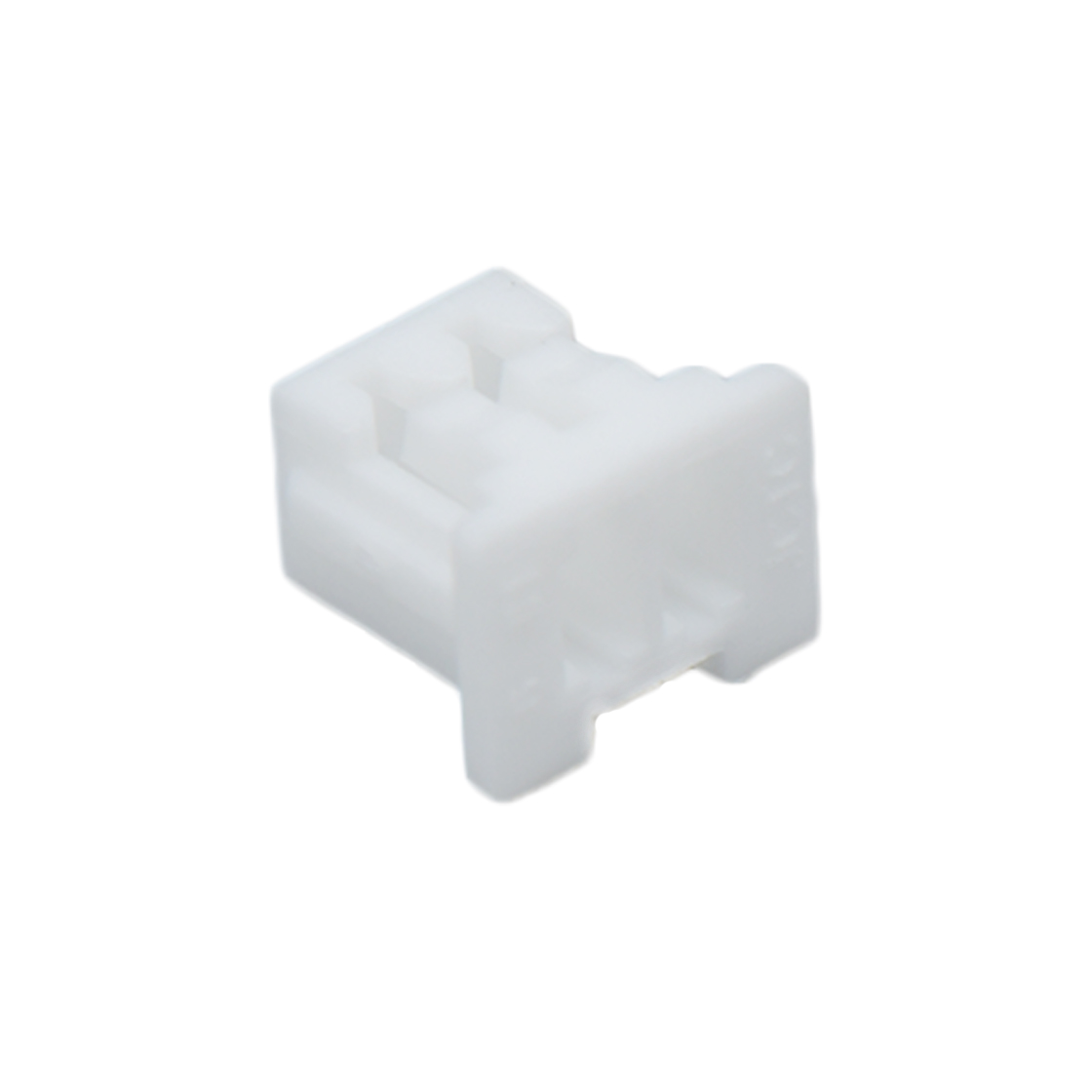 胜蓝1.25线对板连接器 Housing 带凸点 2Pin 本色 HF