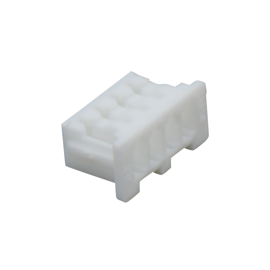 胜蓝1.25线对板连接器 Housing 带凸点 4Pin 本色 HF