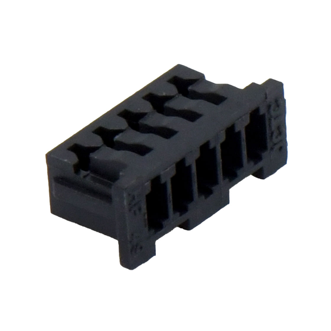 胜蓝1.25线对板连接器 Housing 带凸点 5Pin 黑色 HF