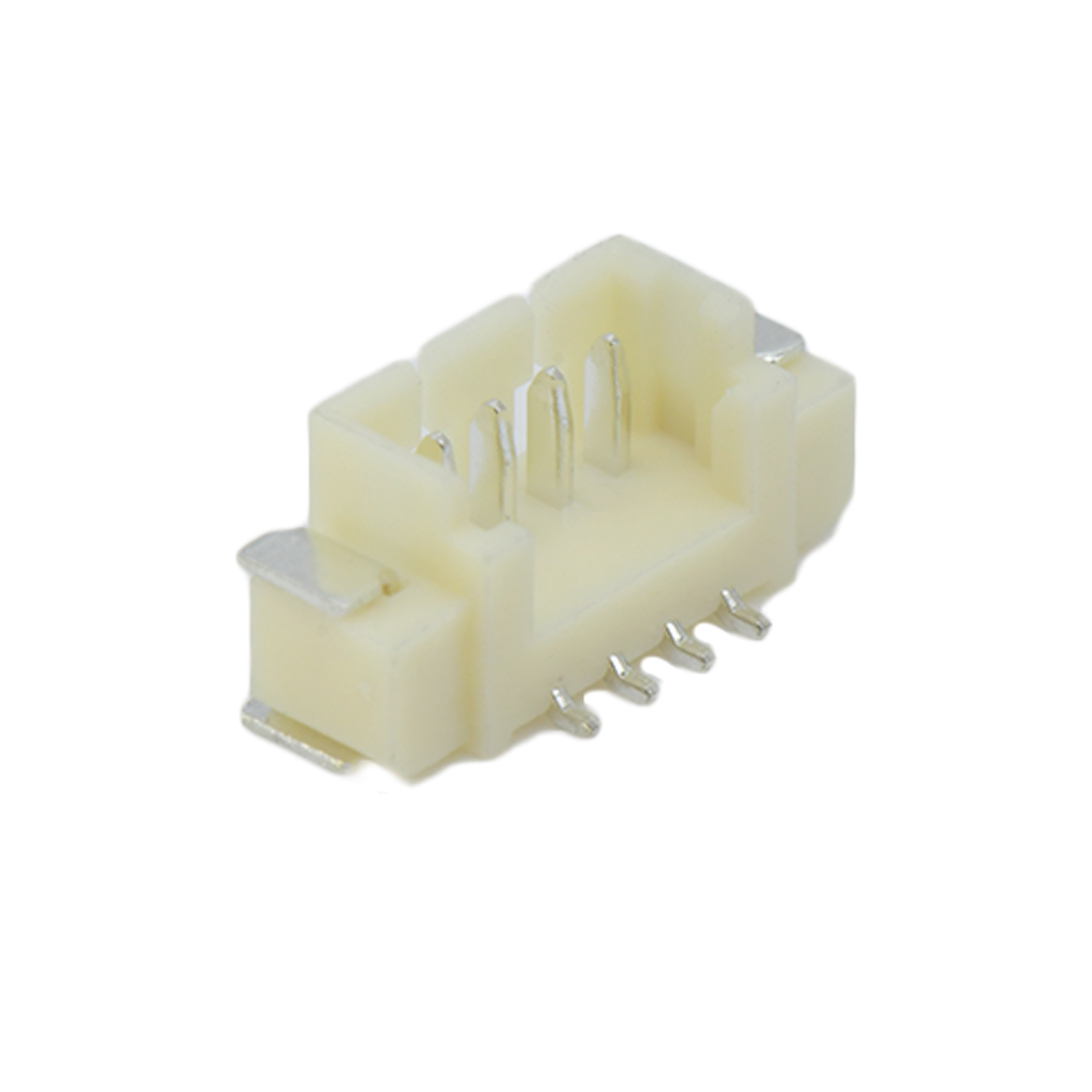 胜蓝1.25线对板连接器 直立式 SMT型 Wafer 4pin 本色