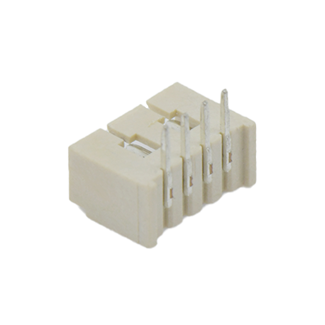 胜蓝1.25线对板连接器 卧式 DIP型 Wafer 4Pin 本色