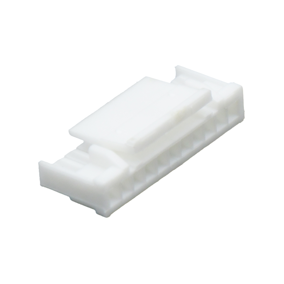 胜蓝1.25线对板连接器 单排带锁扣Housing 11Pin 本色 HF