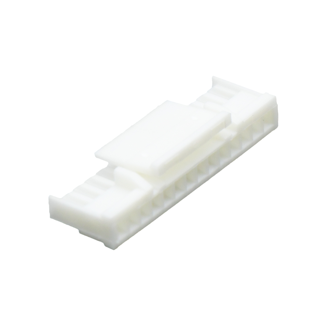 胜蓝1.25线对板连接器 单排带锁扣Housing 14Pin 本色 HF
