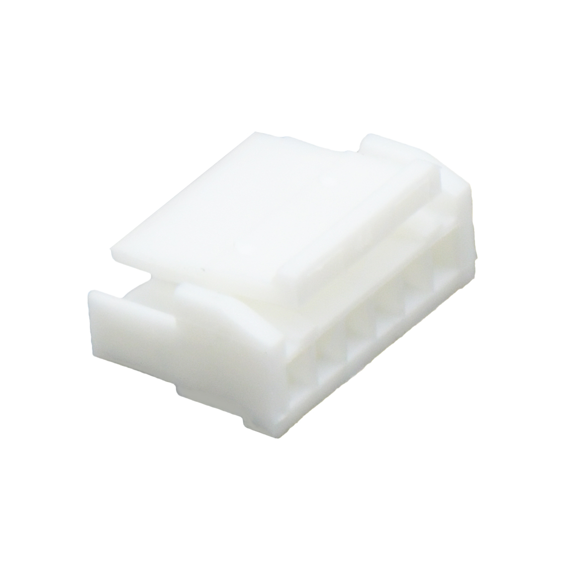 胜蓝1.25线对板连接器 单排带锁扣Housing 6Pin 本色 HF
