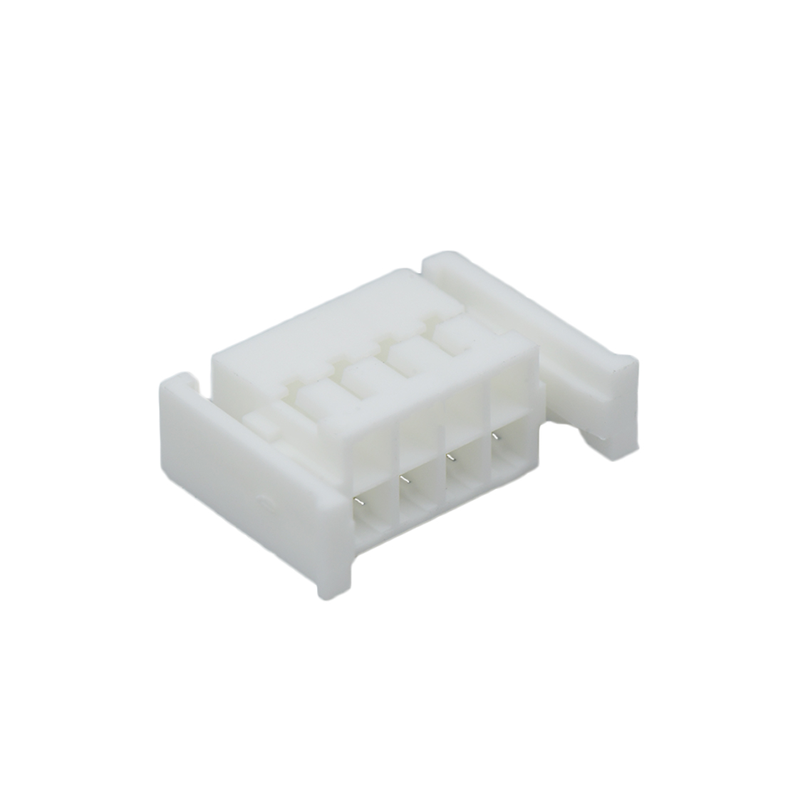 胜蓝2.0线对板连接器 双排带扣 Housing 2×4pin 本色 HF