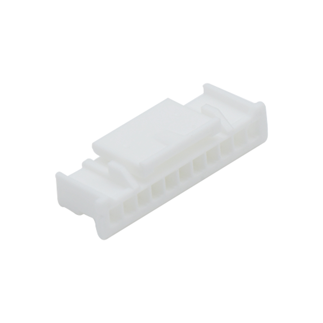 胜蓝2.0线对板连接器 单排带扣 Housing 11pin 本色 HF