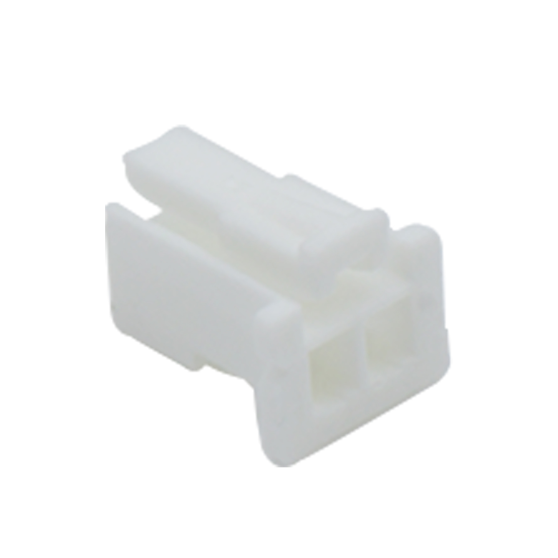 胜蓝2.0线对板连接器 单排带扣 Housing 2pin 本色 HF