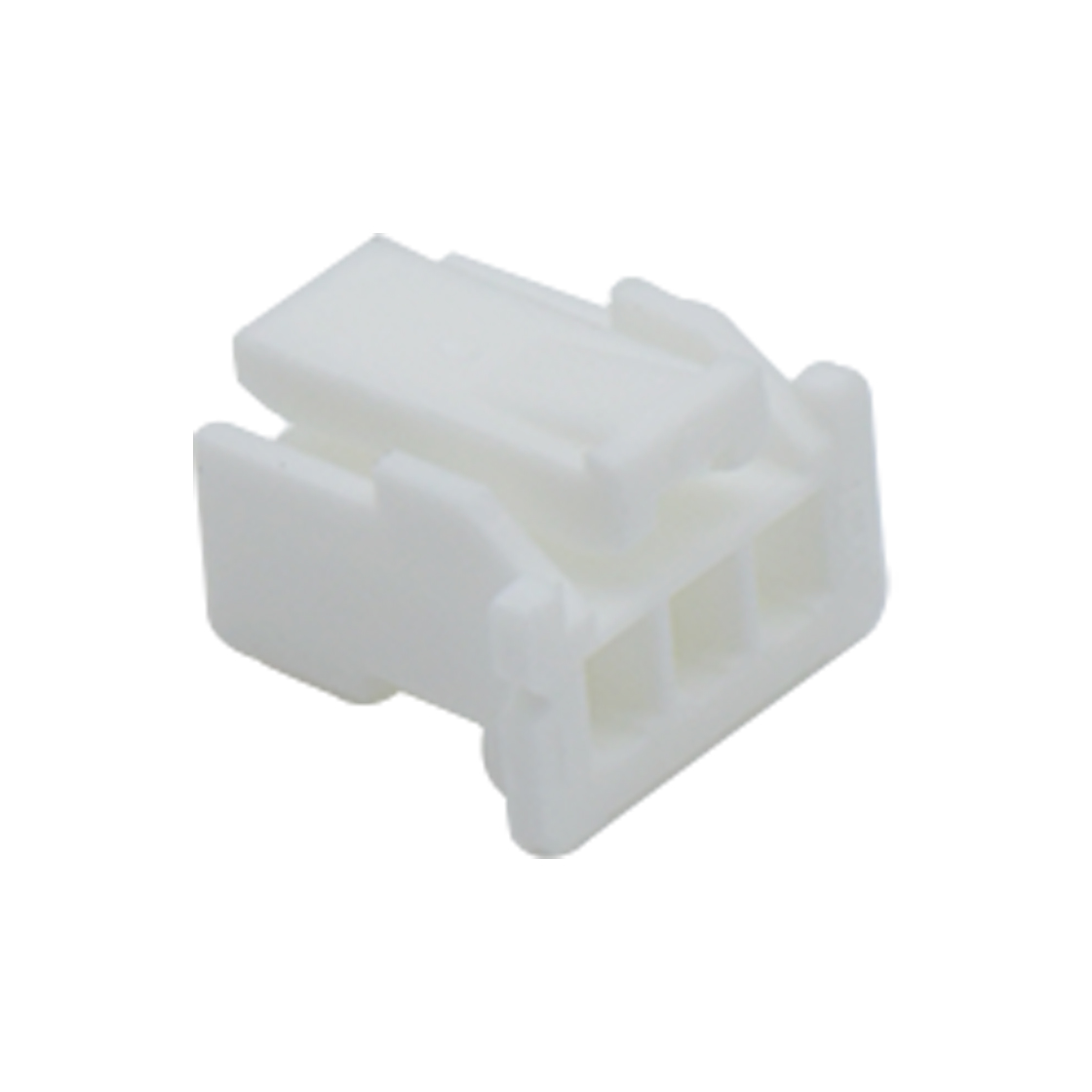 胜蓝2.0线对板连接器 单排带扣 Housing 3pin 本色 HF