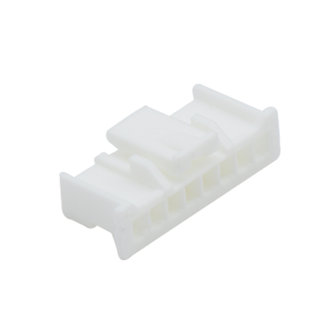 胜蓝2.0线对板连接器 单排带扣 Housing 8pin 本色 HF