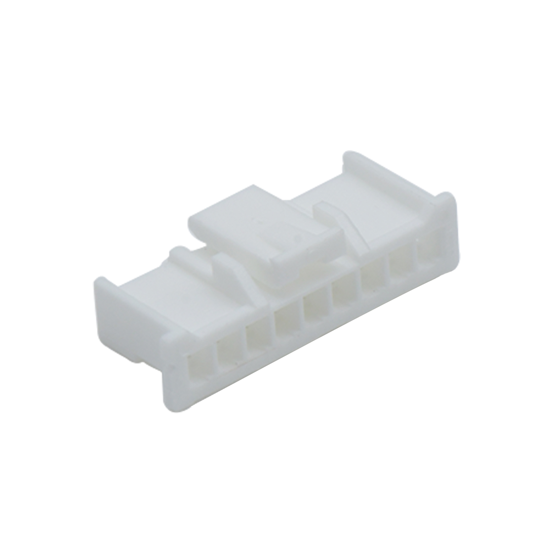 胜蓝2.0线对板连接器 单排带扣 Housing 9pin 本色 HF
