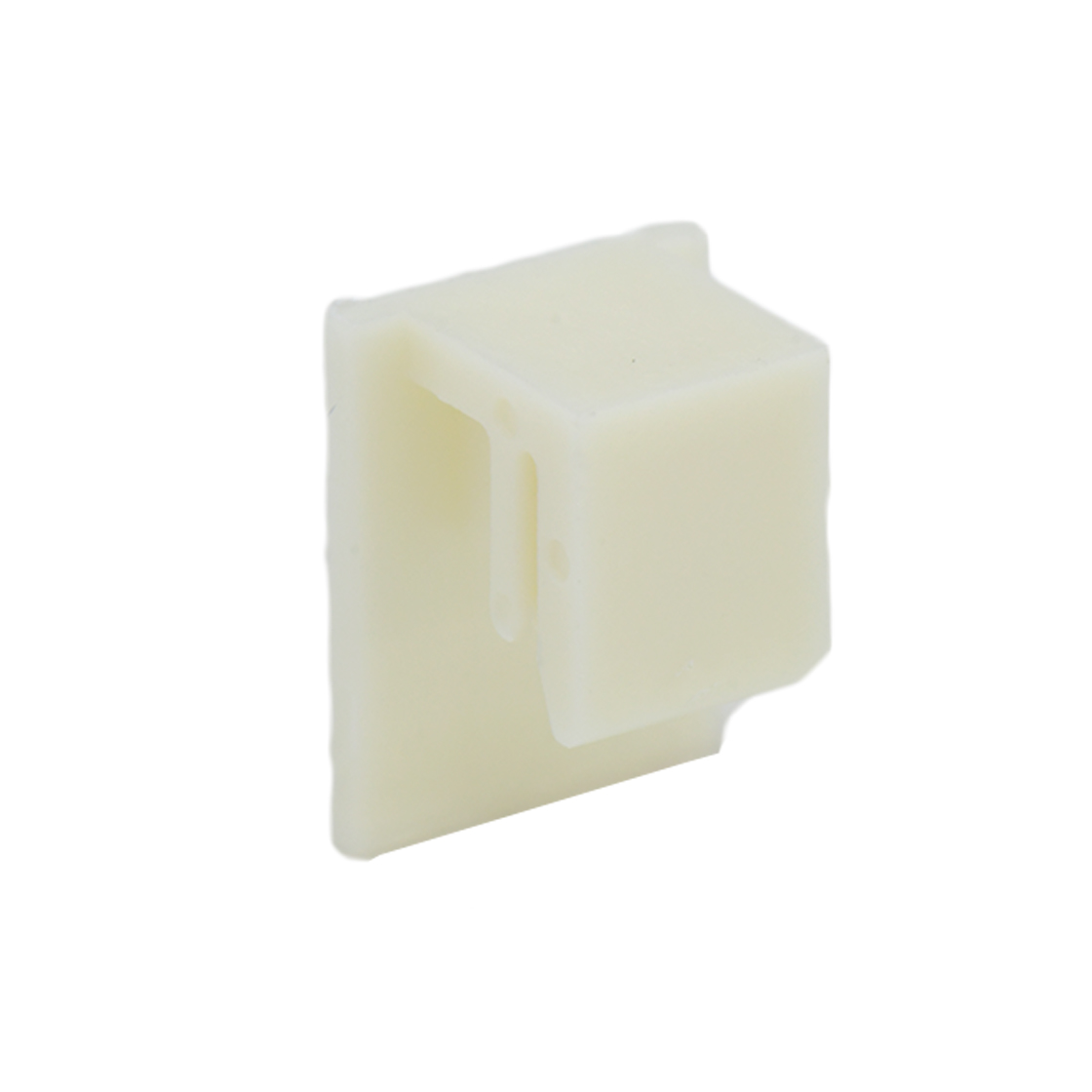 胜蓝2.0线对板连接器 180°直立式单排带扣SMT型 Wafer 4Pin 本色 HF
