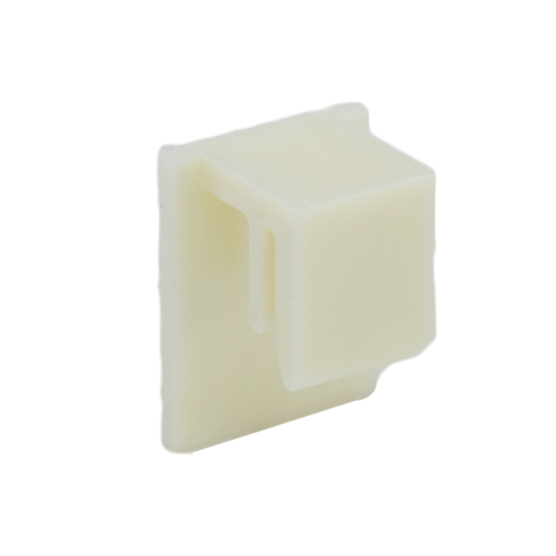 胜蓝2.0线对板连接器 180°直立式单排带扣SMT型 Wafer 7Pin 本色 HF