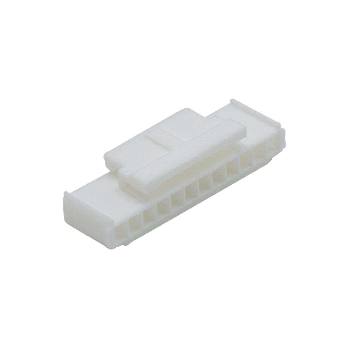 胜蓝2.0线对板连接器 单排带扣 Housing 12pin 本色 HF