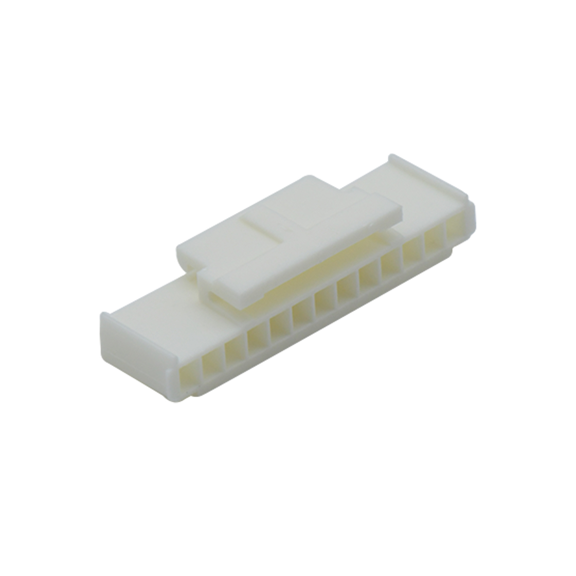 胜蓝2.0线对板连接器 单排带扣 Housing 13pin 本色 HF