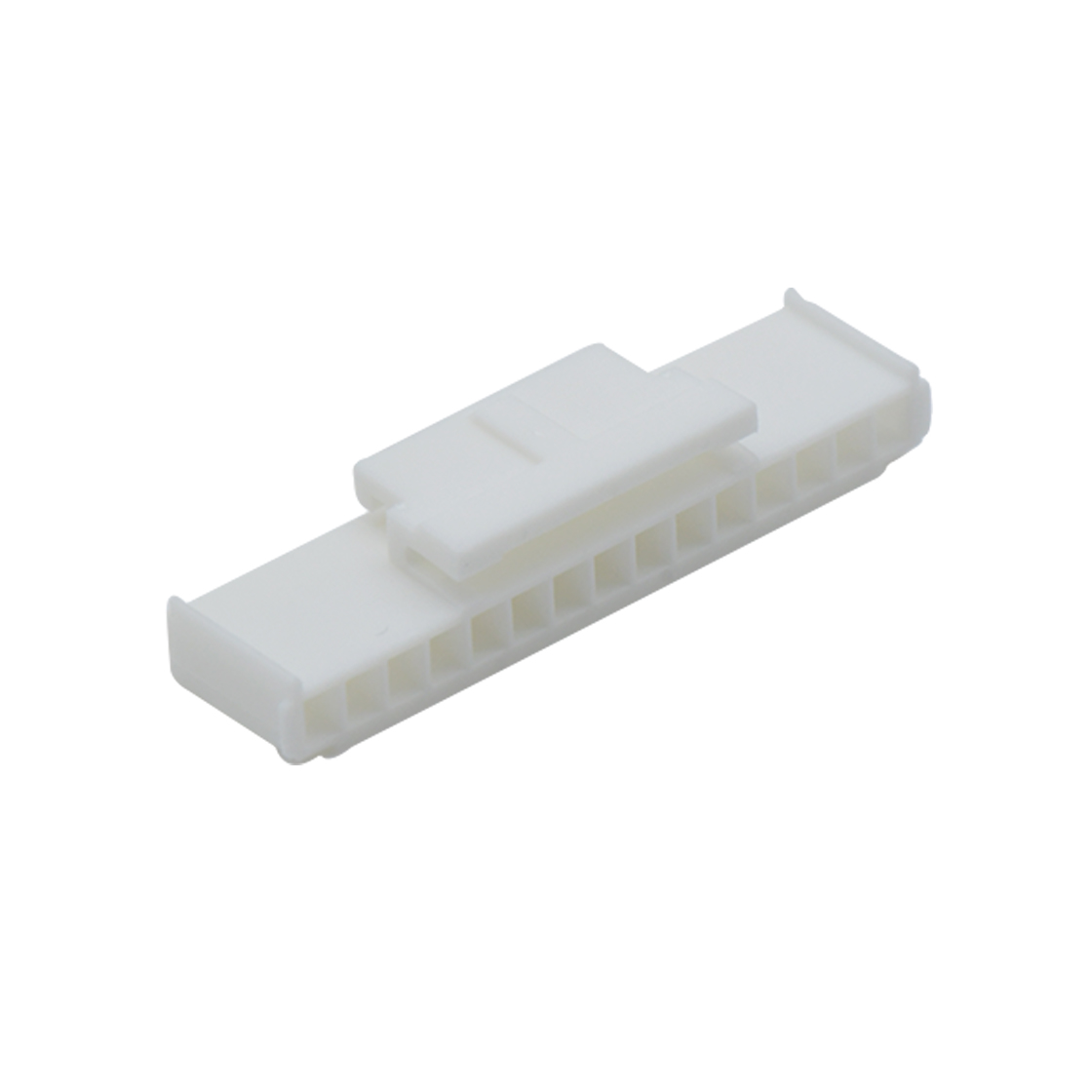 胜蓝2.0线对板连接器 单排带扣 Housing 15pin 本色 HF
