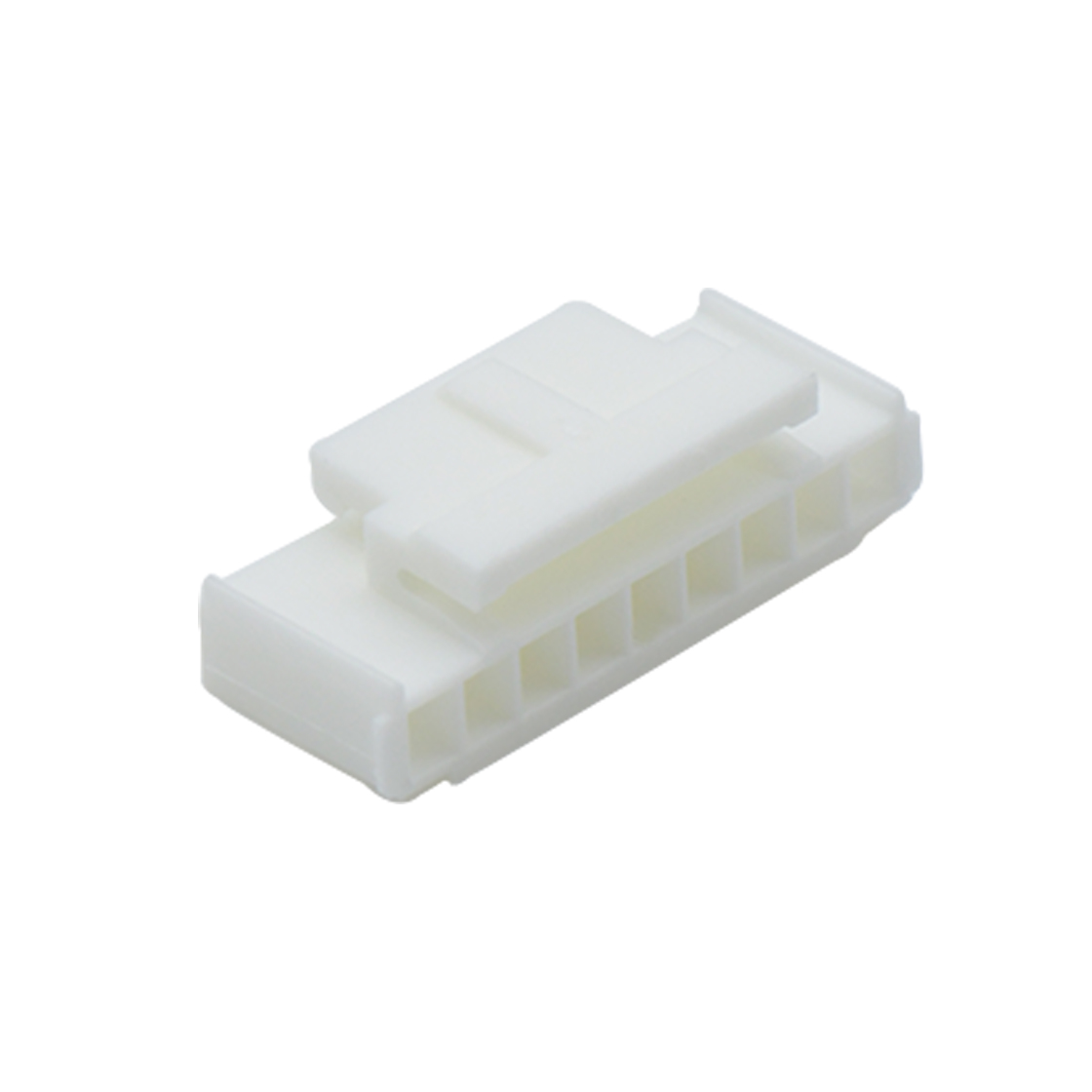 胜蓝2.0线对板连接器 单排带扣 Housing 9pin 本色 HF