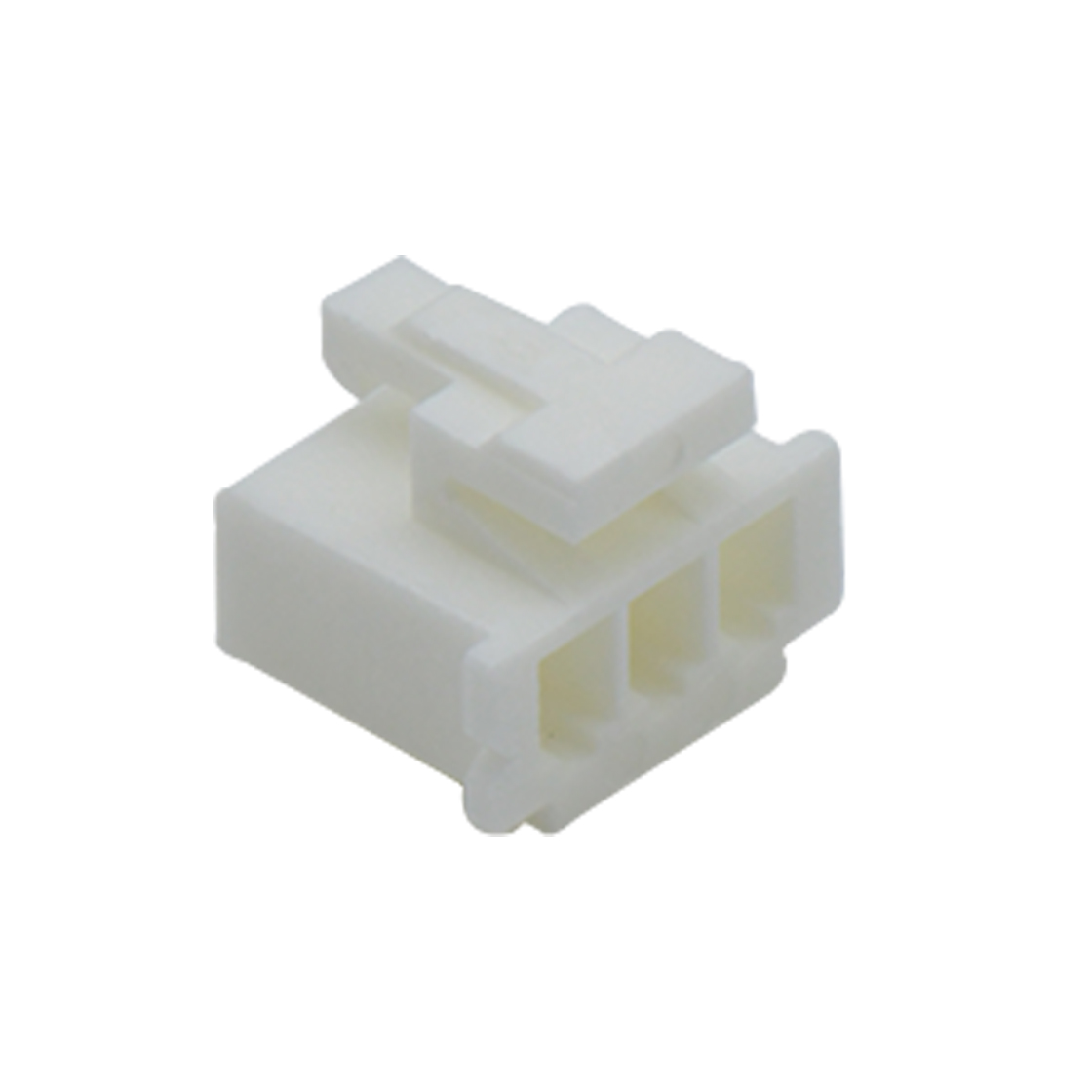 胜蓝2.5线对板连接器 单排带扣 Housing 3pin 本色 HF