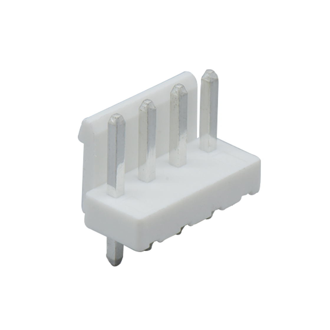 胜蓝3.96线对板连接器 180°带扣Wafer 4Pin 本色 HF