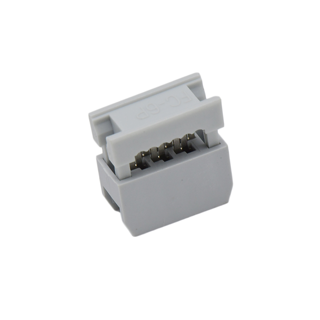 D2553 IDC连接器 Pitch 2.54mm 180° 双排 DIP IDC 三件套