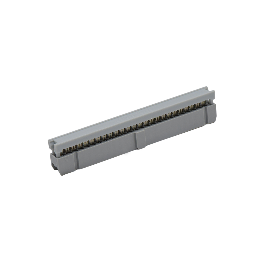 D2553 IDC连接器 Pitch 2.54mm 180° 双排 DIP IDC 三件套 2X25P 灰色 PBT，94V-0 镀半金G/F