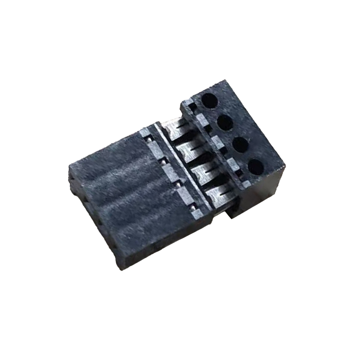 D2553 IDC连接器 Pitch 2.54mm 180° 单排 DIP 单排双刺破 IDC 两件套