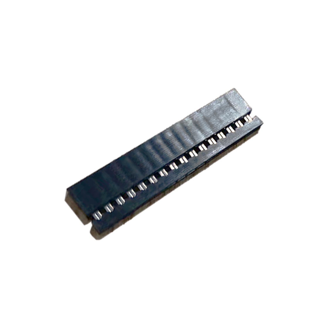 D2553 IDC连接器 Pitch 2.54mm 180° 单排 DIP 简易单排单刺破 IDC两件套