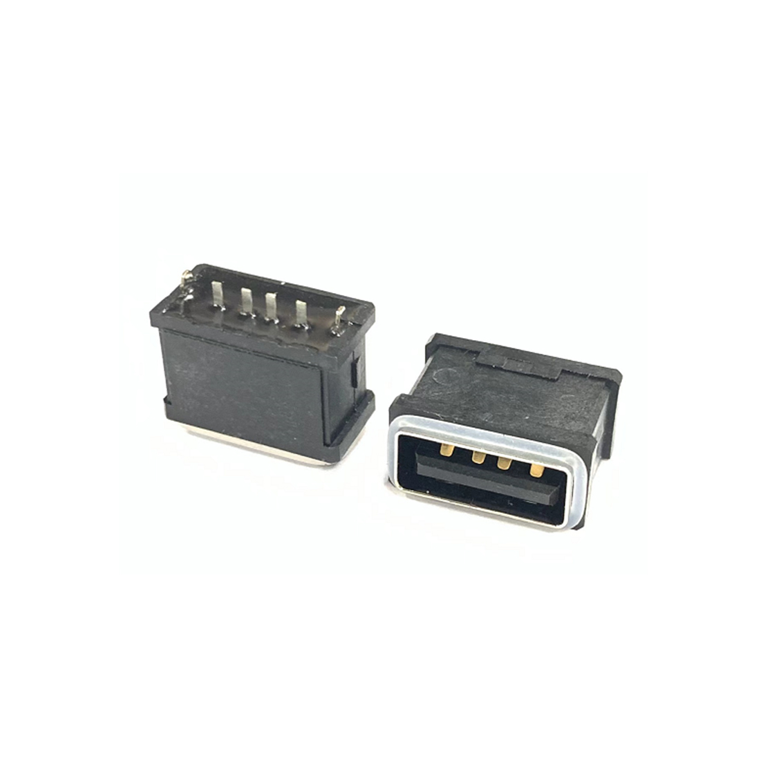 USB连接器USB2.0 AF 立插防水 IPX7