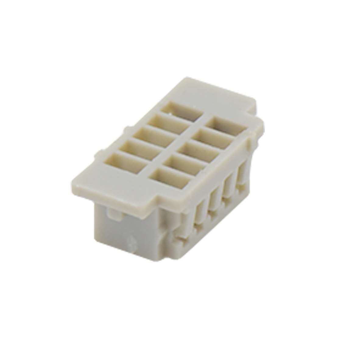 A1252线对板连接器Pitch 1.25mm双排带凸胶壳 2*5Pin灰色