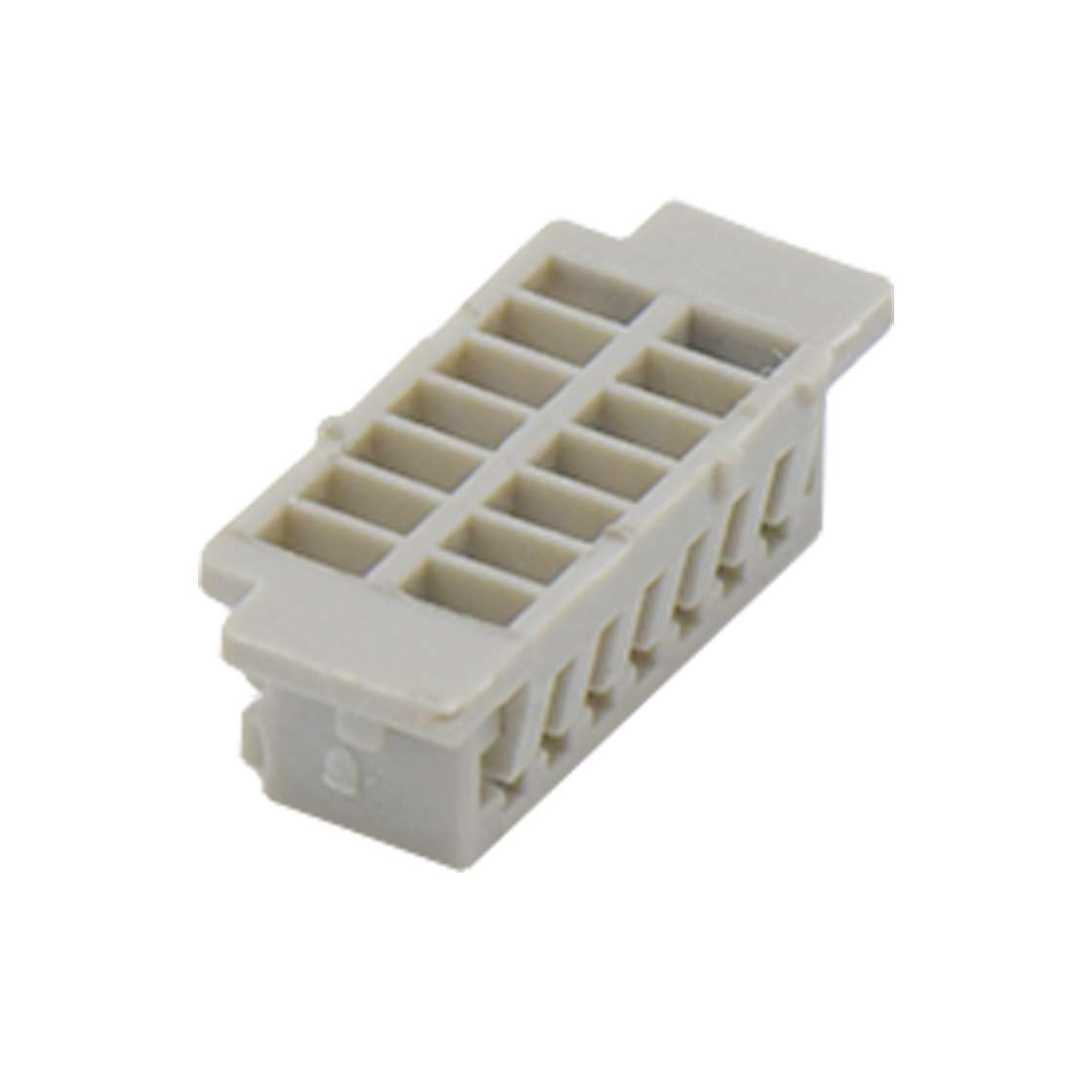 A1252线对板连接器Pitch 1.25mm双排带凸胶壳 2*7Pin灰色