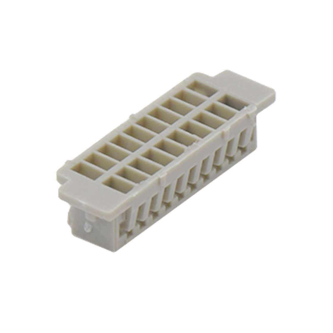 A1252线对板连接器Pitch 1.25mm双排带凸胶壳 2*10Pin灰色