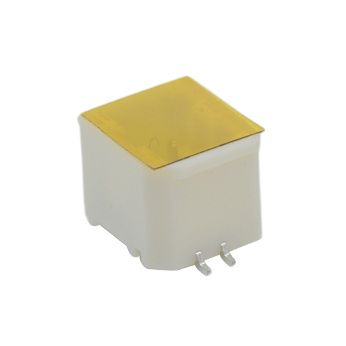 A1003线对板连接器Pitch 1.00mm 180° 双排立贴带吸附盖Wafer 2x2Pin本色镀亮锡