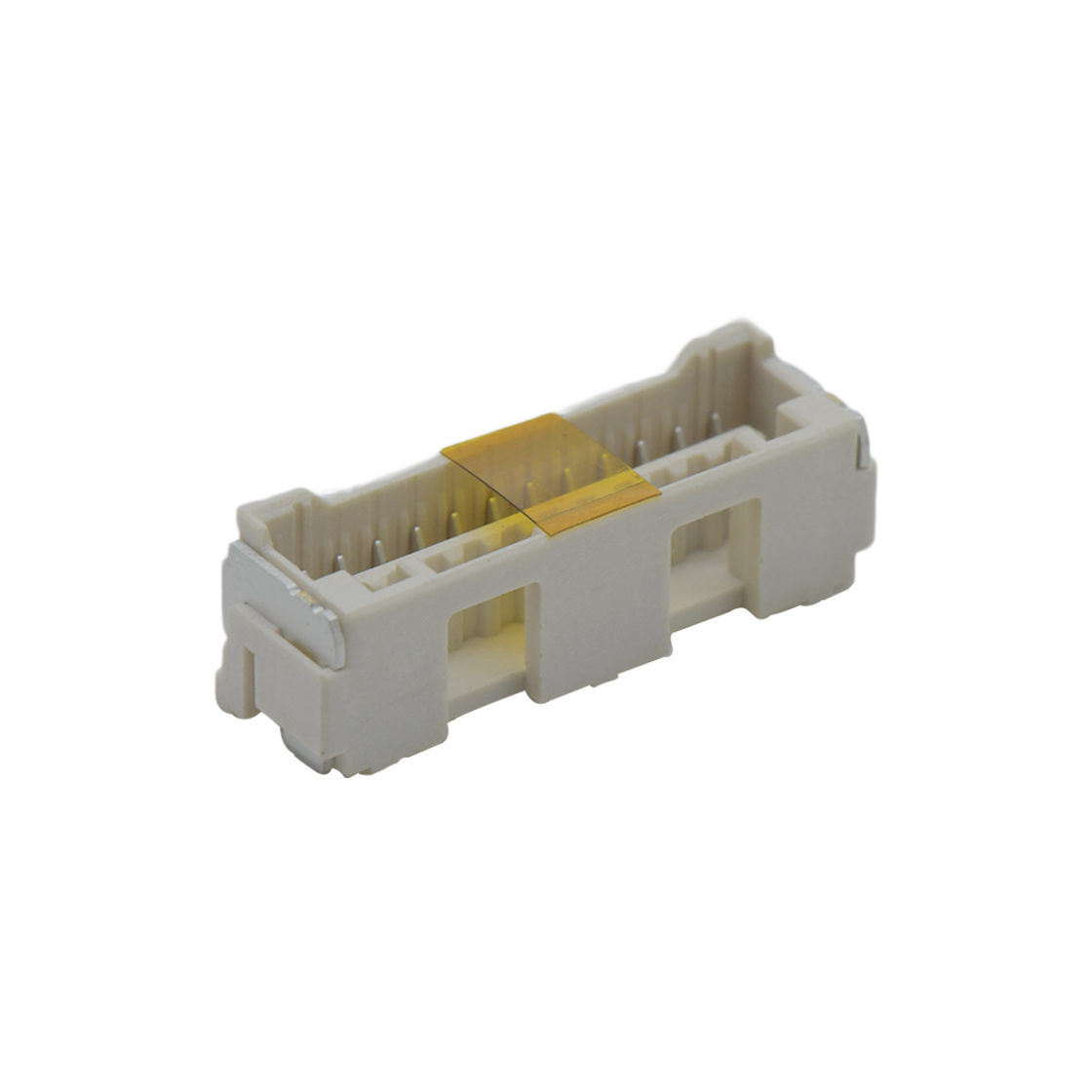A1515线对板连接器Pitch 1.50mm 180°单排立贴 Wafer 12Pin本色 镀雾锡