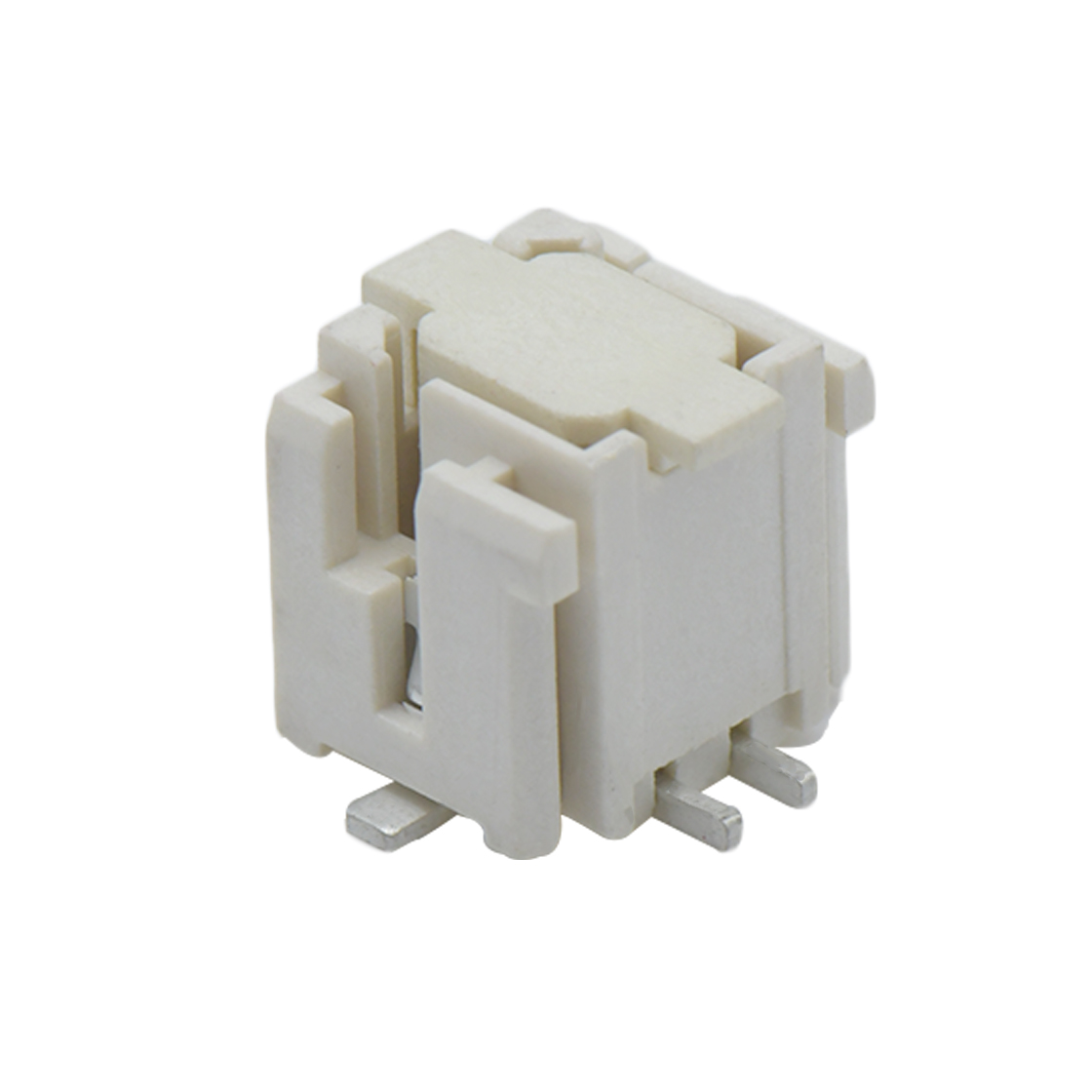 A2009线对板连接器Pitch 2.00mm 180°双排带扣带接地片立贴 Wafer