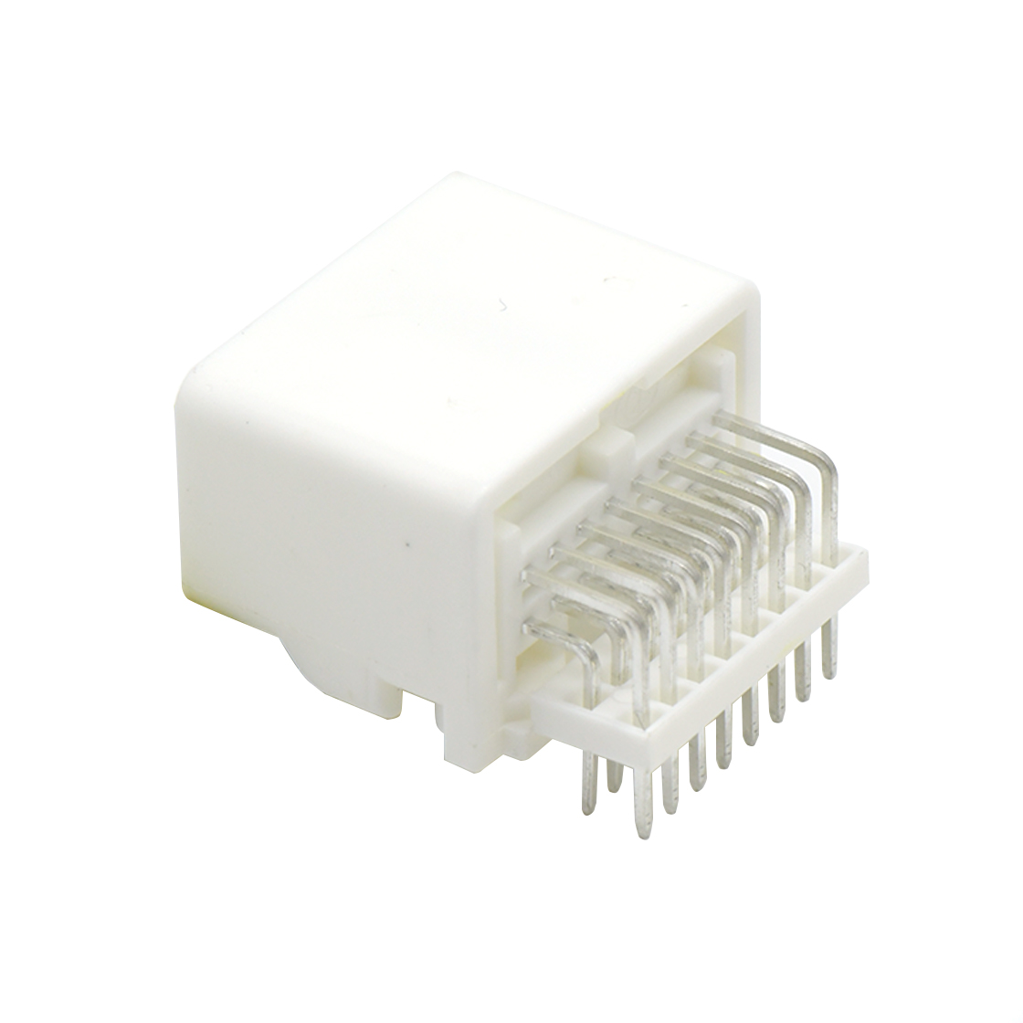A2201线对板连接器Pitch 2.20mm 90°卧插带扣 汽车连接器