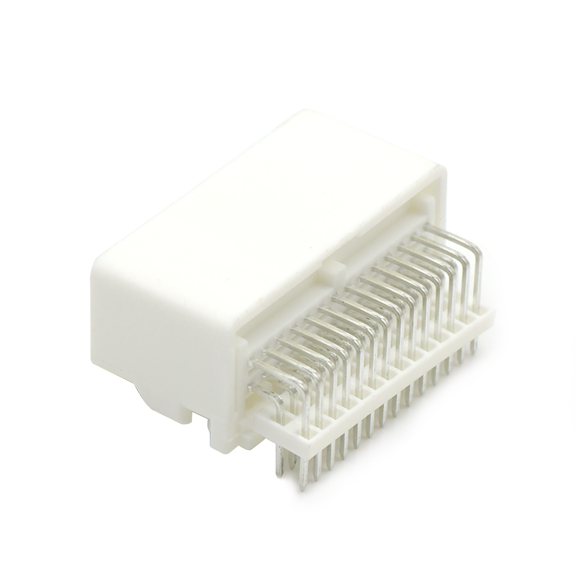 A2201线对板连接器Pitch 2.20mm 90°卧插带扣 汽车连接器