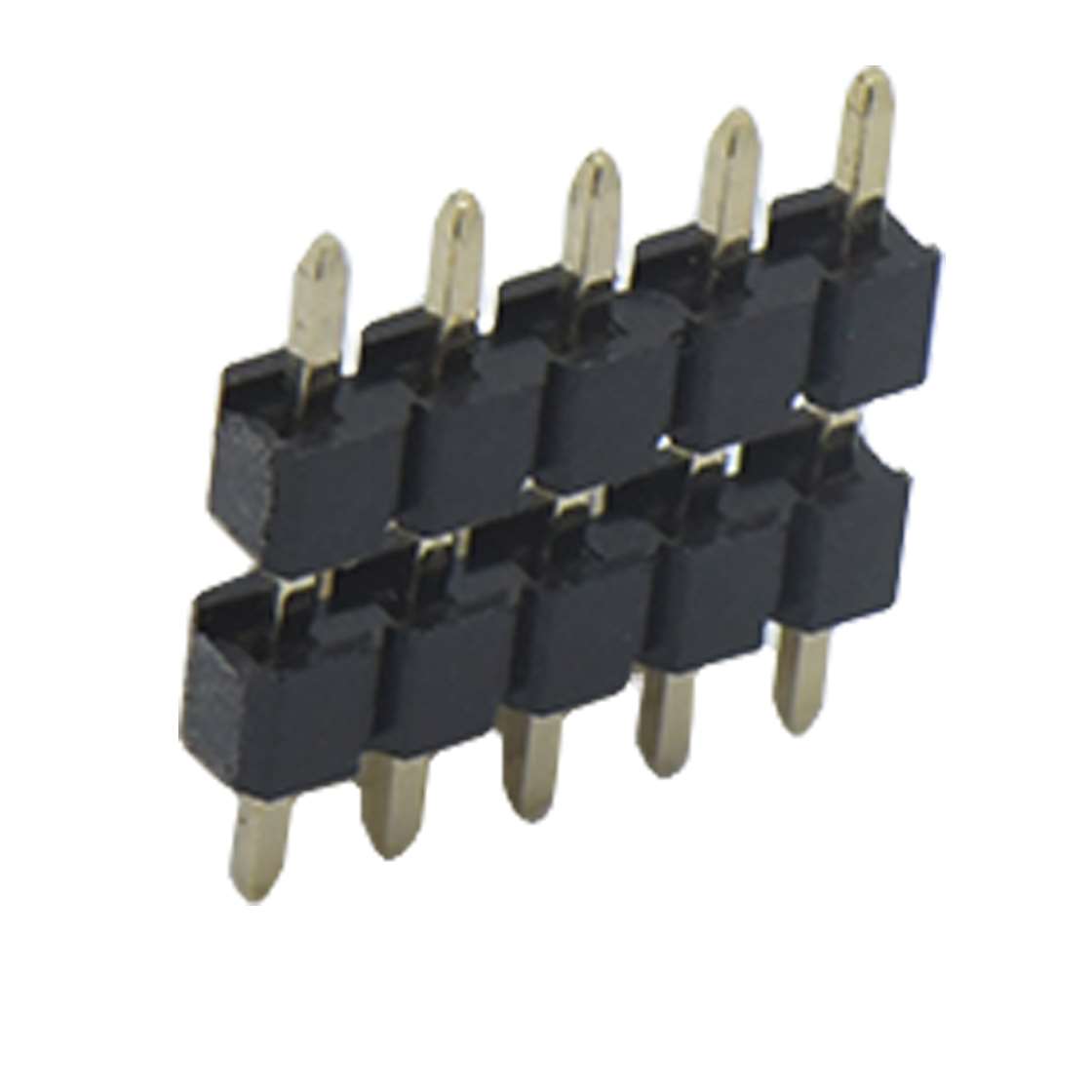 PH2541 排针连接器 Pitch 2.54mm 180°单排 DIP 双塑排针