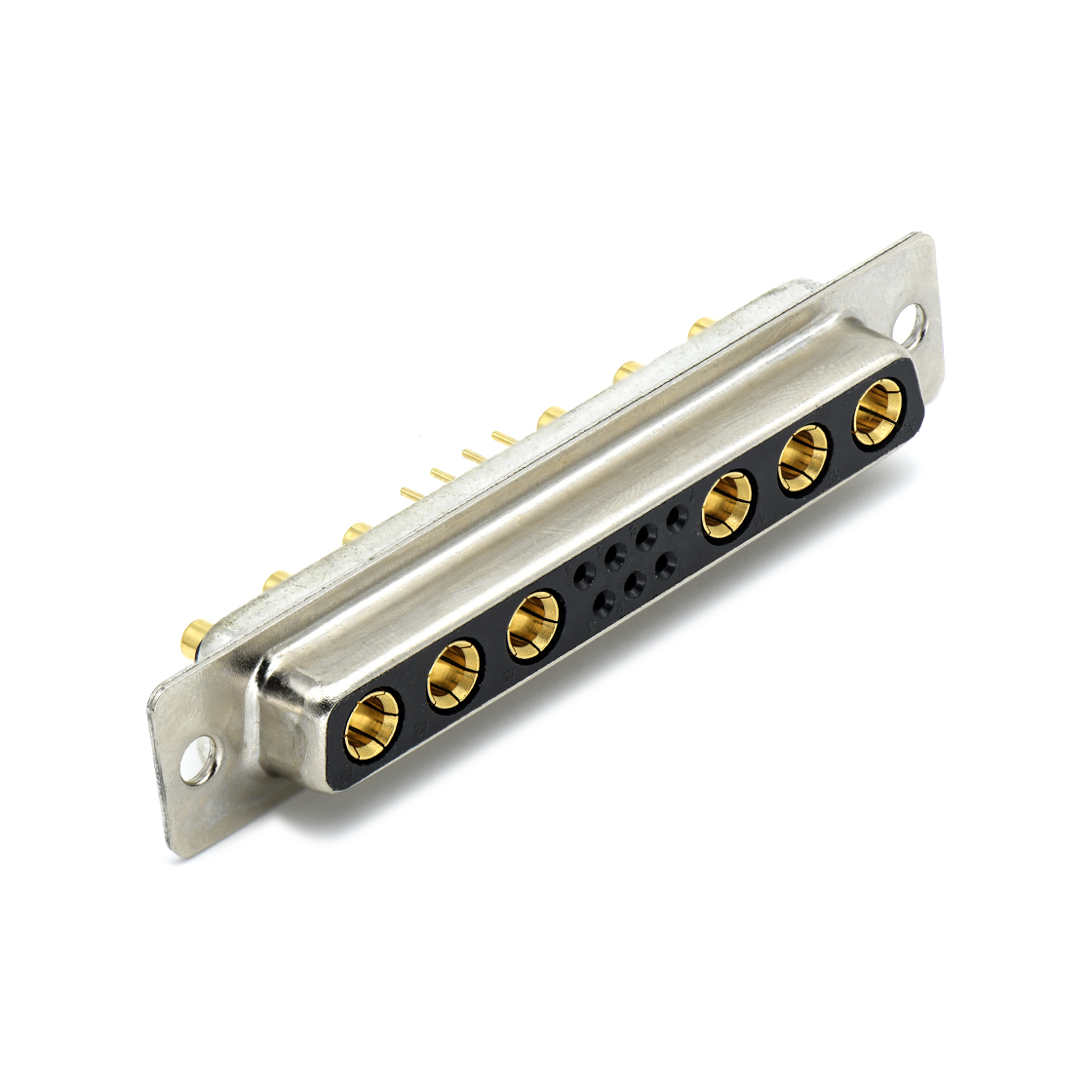 D-SUB连接器13W6 180°DIP 车针 大电流