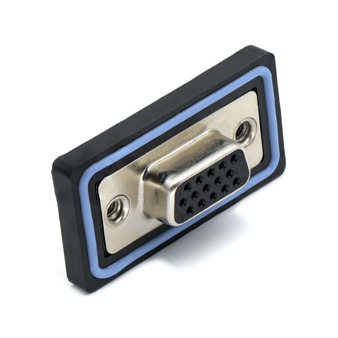 D-SUB连接器HDP 15P/F 180°DIP 车针 防水 大电流