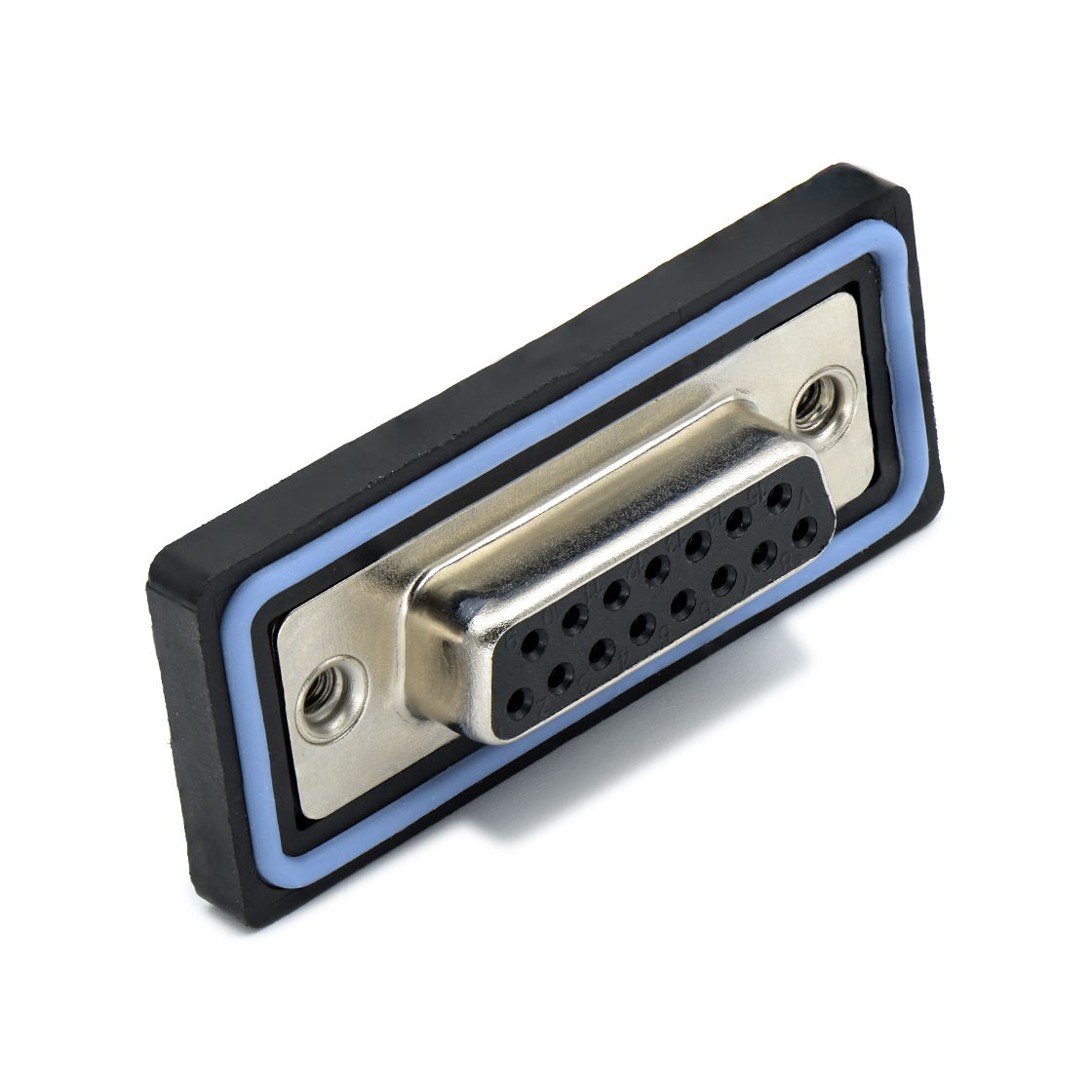 D-SUB连接器DP 15P/F 180°DIP 车针 防水 大电流