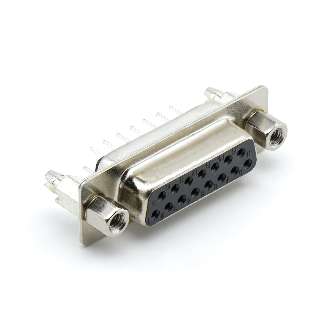 D-SUB连接器DP 15Pin 母头 180°DIP