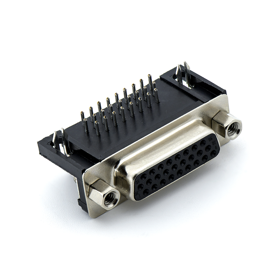 D-SUB连接器HDR 8.89 26Pin 母头 90°DIP