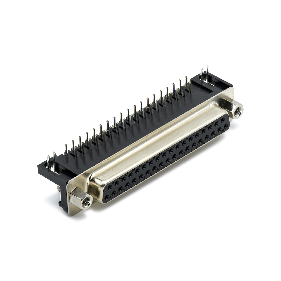 D-SUB连接器DR 8.08 90°DIP 37P/F 大电流