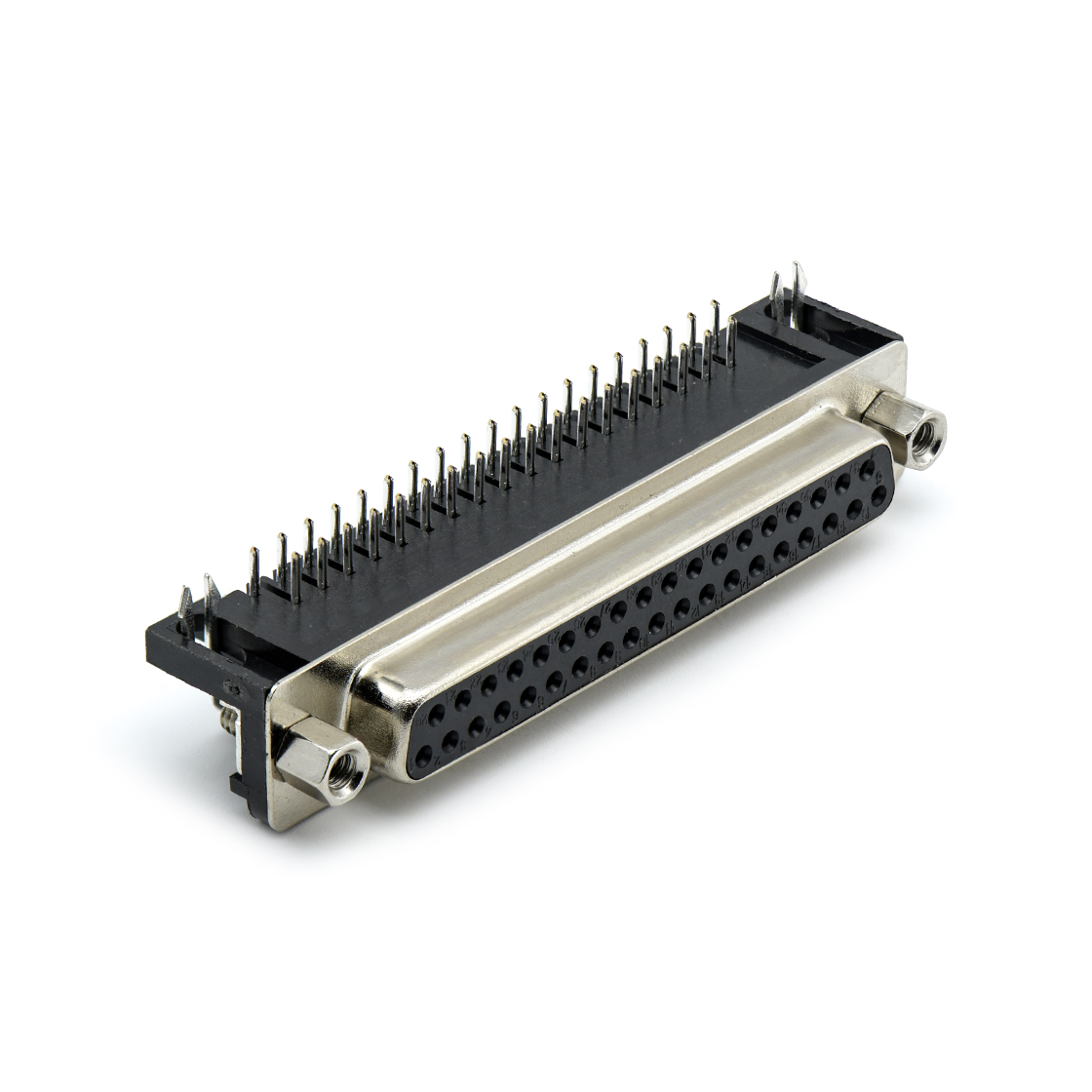 D-SUB连接器DR 8.08 37Pin 母头 90°DIP