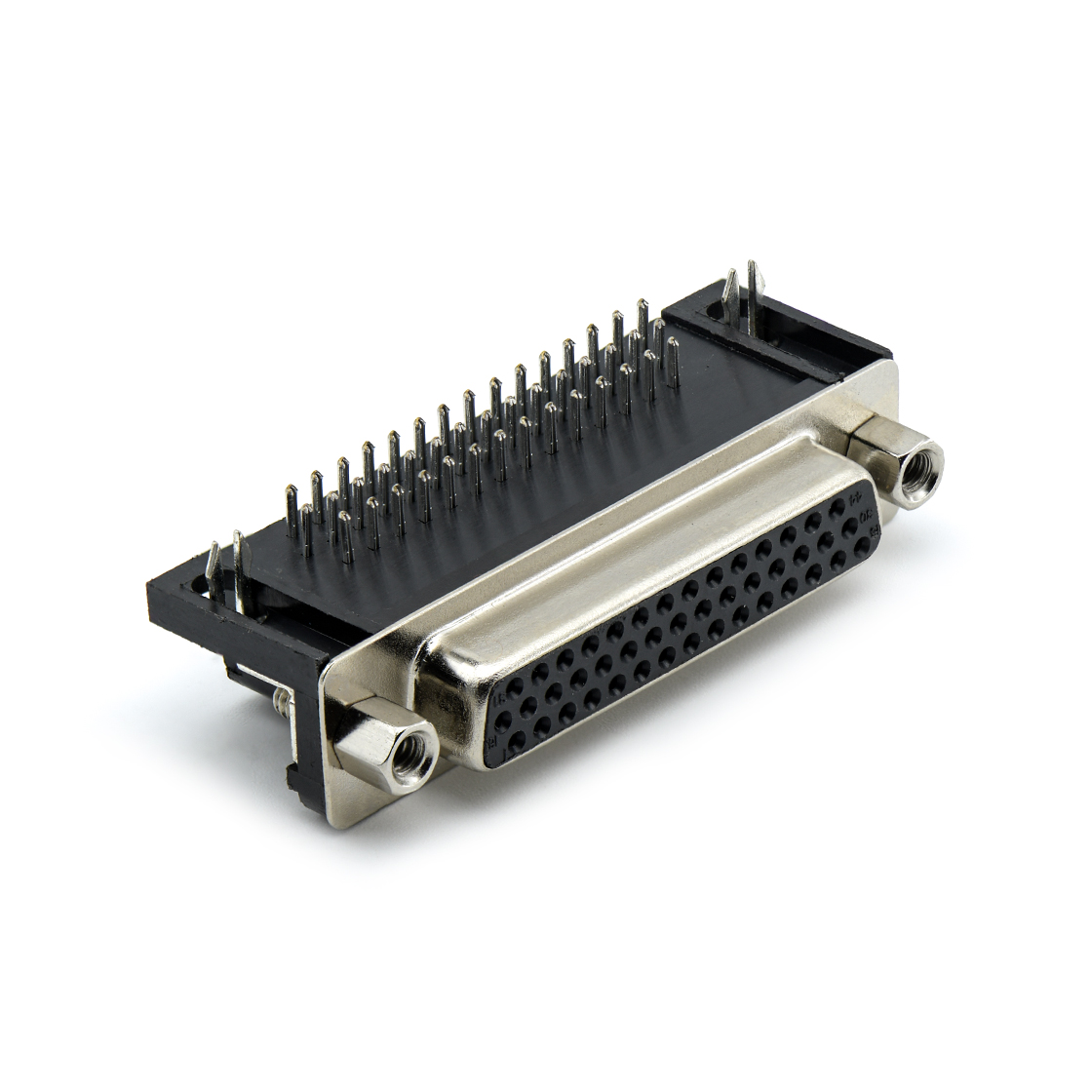 D-SUB连接器HDR 8.89 44Pin 母头 90°DIP