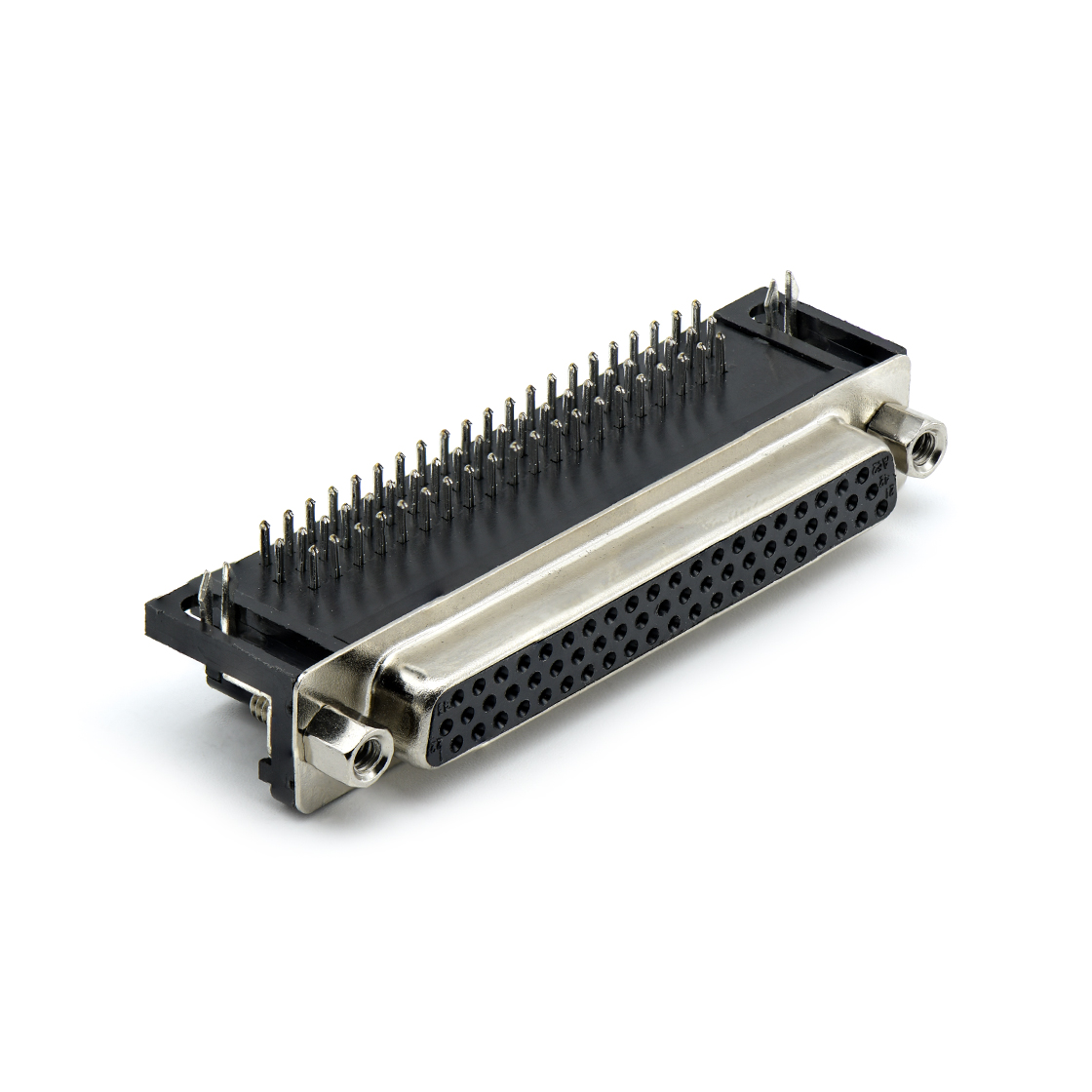 D-SUB连接器HDR 8.89 62Pin 母头 90°DIP