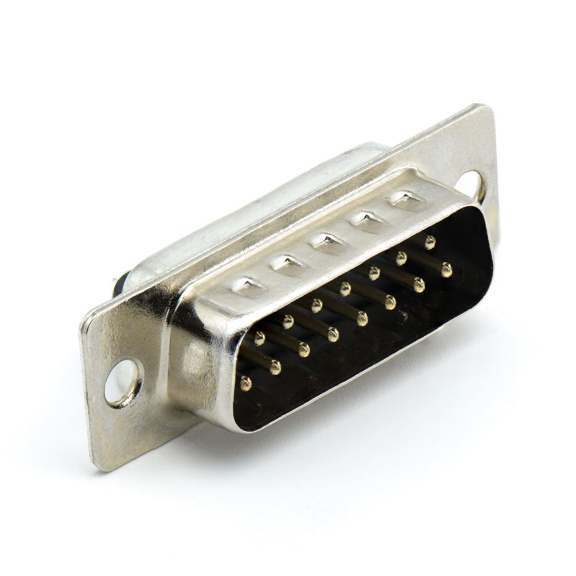D-SUB连接器DB 15Pin 公头 焊线式