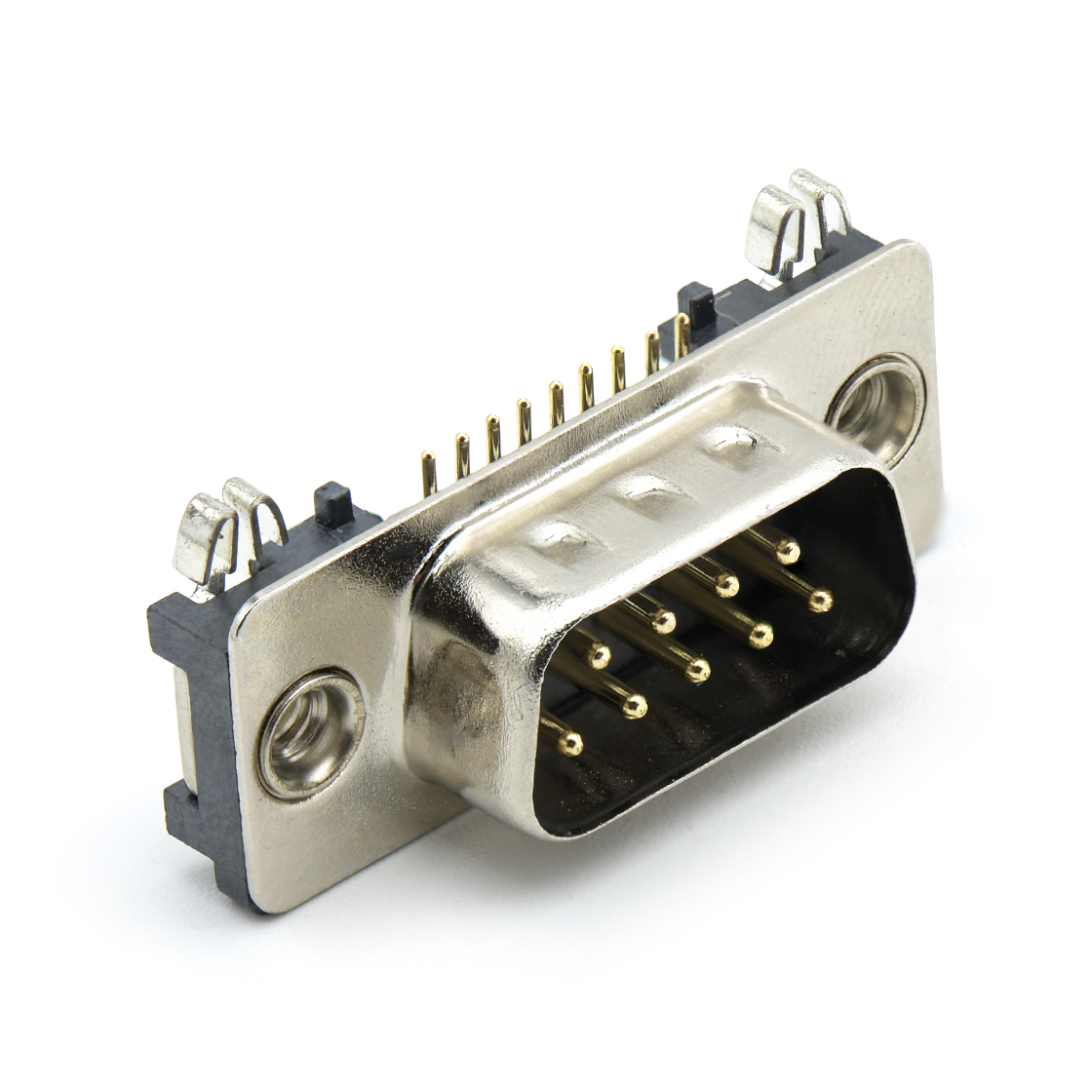 D-SUB连接器SLIM 9M 正向 90°DIP CL=4.3
