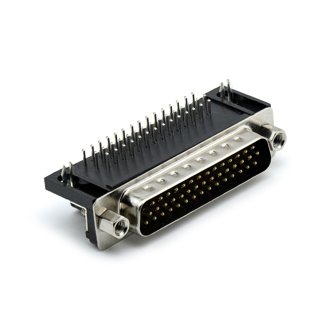 D-SUB连接器HDR 8.89 44Pin 公头 90°DIP