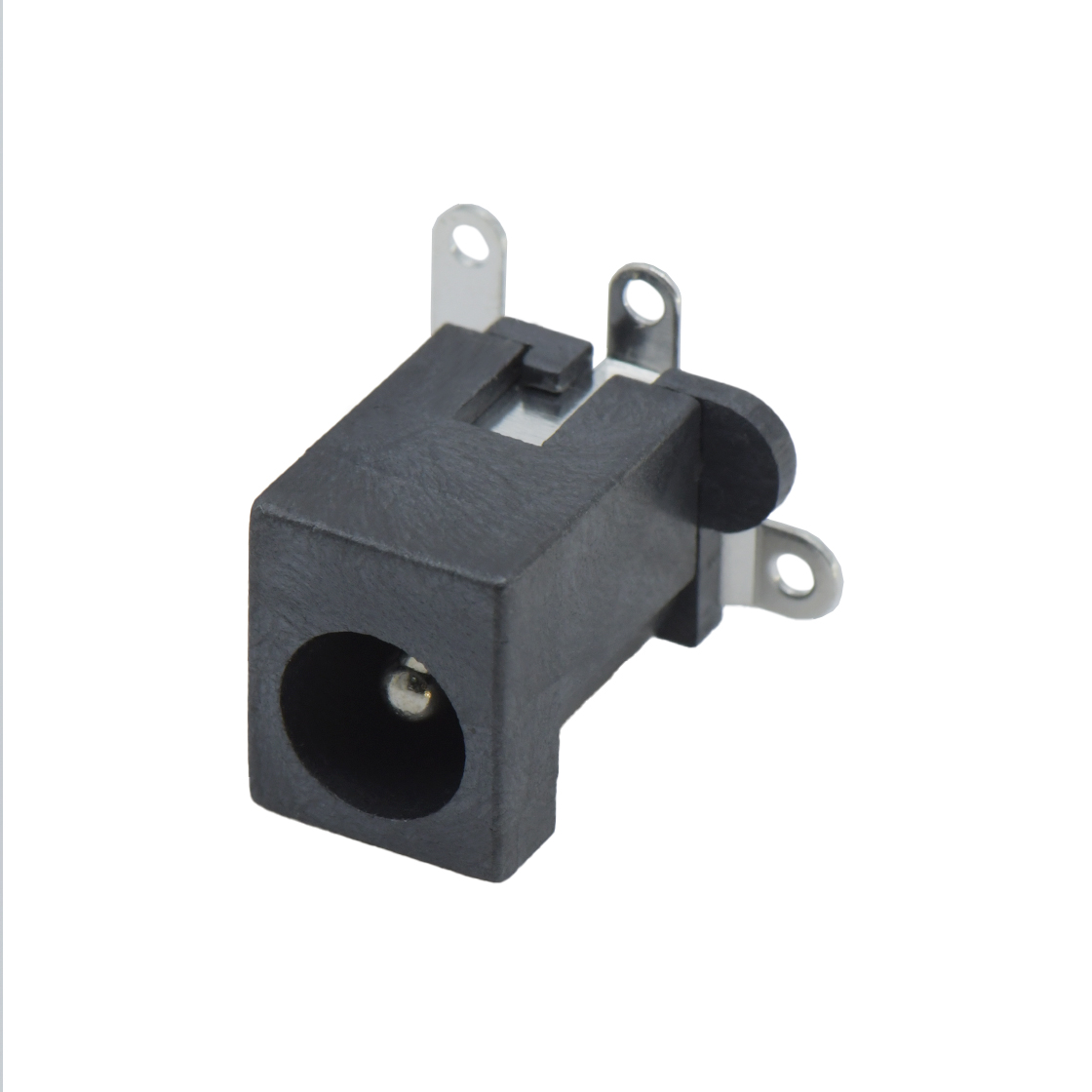DC POWER JACK连接器 立式 带定位柱 SMT